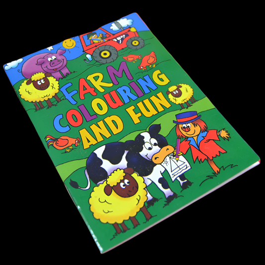 Farm Colouring & Fun Colouring Book