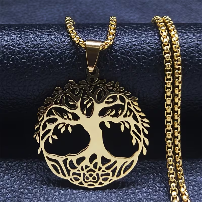 Tree of Life Necklace - 304 Stainless Steel Pendant