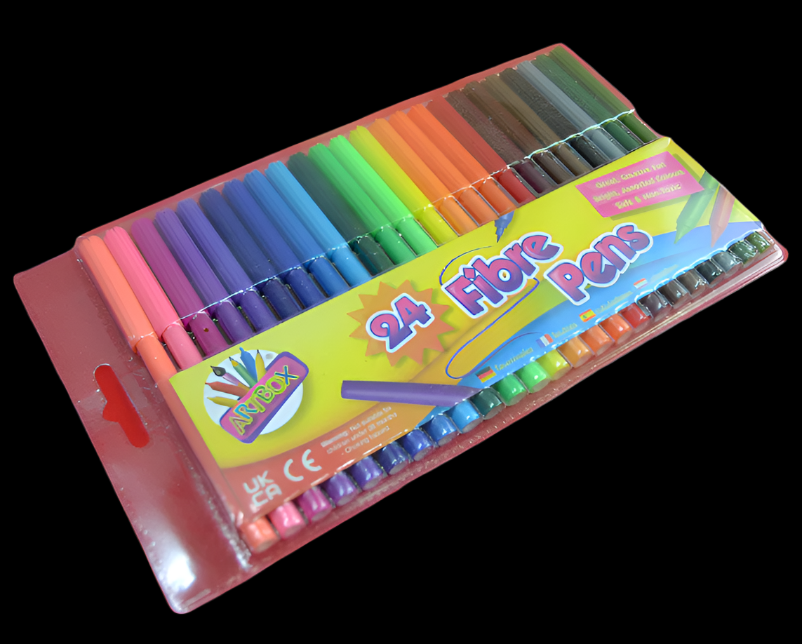 Pack of 24 Felt Tip Pens