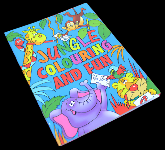 Jungle Colouring And Fun Colouring Book