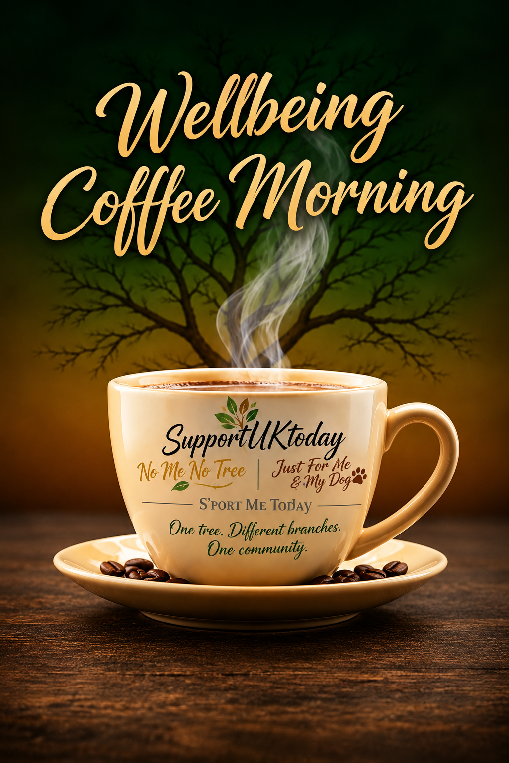 Wellbeing Coffee Morning ☕ | Tasty Bean Café, Watford